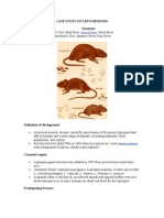 Case Study of Leptospirosis