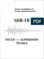 Nsr-10 Titulo I