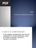 IPD Introdução Ao Processamento de Dados