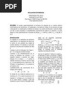 Relajacion Exponencial Carga y Descarga de Un Capacitor PDF