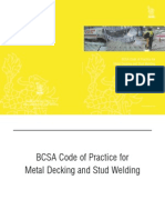 BCSA Code of Practice For Metal Decking and Stud Welding