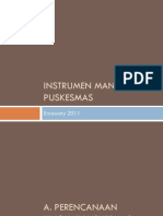 Instrumen Manajemen Puskesmas PDF