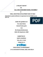 CREDIT APPRAISAL & RISK ASSESSMENT MODEL FOR MSME's