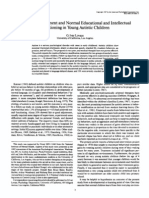 Behavioral Treatment and Normal Educational and Intellectual Functioning in /bung Autistic Children