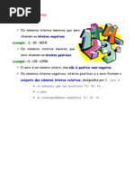 Numeros Inteiros