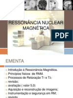 Aula 1 Ressonância Nuclear Magnética