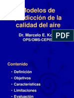 Modelos de Predicción de La Calidad Del Aire