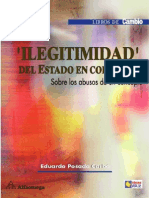 Eduardo Posada Carbó Ilegitimidad Del Estado en Colombia. Abusos de Un Concepto