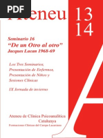 Programa Formaciones Clínicas Ateneu Barcelona