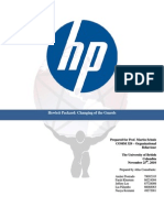 Organizational Behavior Report On HP