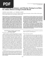 Atkins Insulin Resistance