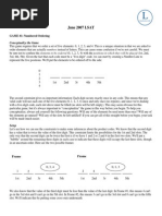 June 2007 LSAT - Game 1 - Manhattan LSAT