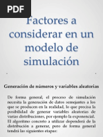 Factores de Una Simulacion