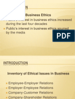 Business Ethics