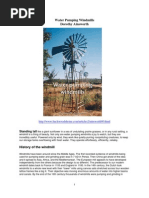 Water Pumping Windmills