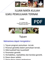 Kuliah Awal IPT - Arti Penting PemuliaanTernak