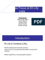 Eli Lilly Case Study