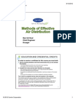 Methods of Effective Air Distribution June 13 2012