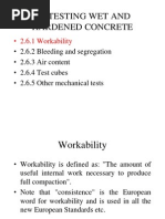 2.6 Testing Wet Concrete