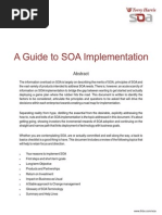 A Guide To SOA Implementation - Torry Harris Whitepaper