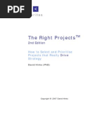 The Right Projects: TM 2nd Edition