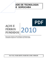 Apostila Aço e Ferro Fundido