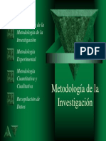 Metodología de La Investigación