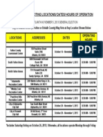 FINAL Advance (Early) Voting Sites 2013 General Election