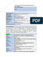 Prostho IV Syllabus DENT - 445