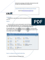 Initial WorkSet Map For SAP Enterprise Portal