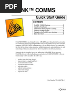 ProLINK Comms Quick Start Rev 2