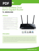 TL WDR4300 Datasheet