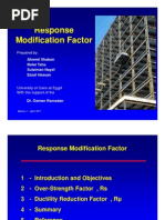 Response Modification Factor