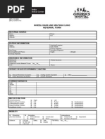 Providence WC Clinic Referral Form