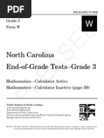 Grade 3 Math Released