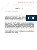 A Influência Da Liderança Na Motivação Da Equipe