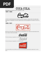 Logo Throughout The Coco Cola