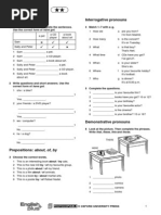 Grammar Vocabulary 2star Unit1