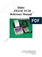 Idaho FC20 Reference Manual Rev 0