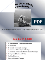 Decreto-Lei N º 3 de 7 de Janeiro de 2008 - Apresentação