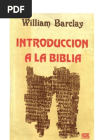 William Barclay Introduccion A La Biblia