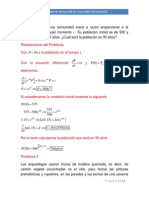 Problemas de Ecuaciones Diferenciales