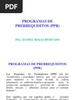 Programas de Prerrequisitos (PPR)