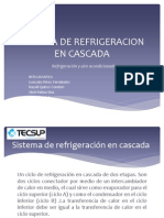 Sistema de Refrigeracion en Cascada