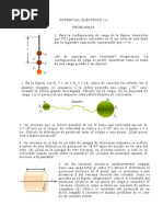 Lista de Problemas - Potencial Eléctrico