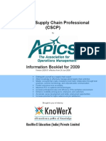 KEI APICS CSCP Information Booklet 2009.01