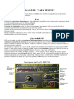 Capa Tester Probador de ESR Capacitores Electroliticos