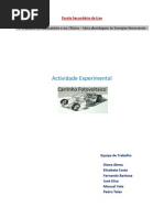 Actividade Experimental Carrinho Fotovoltaico