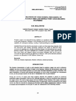 Flotation Behaviour of Gold During Processing of Porphyry Cu-Au