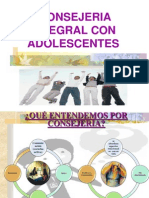 Consejería Integral en Adolescentes